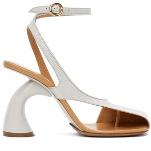 Dries Van Noten Asymmetrical Cut Out heels